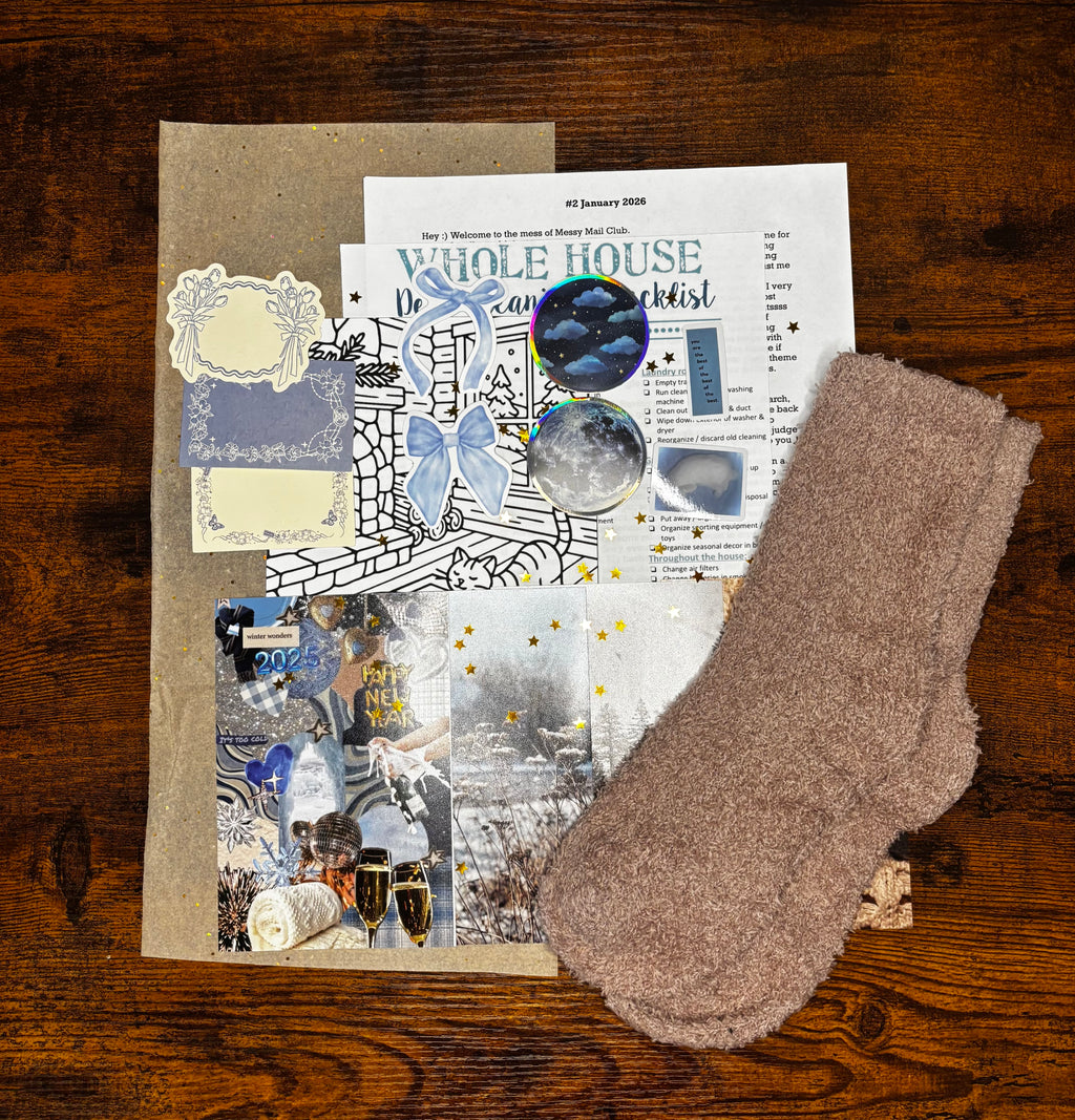 Messy Mail Club - 6 Month Subscription - Premium Mailer