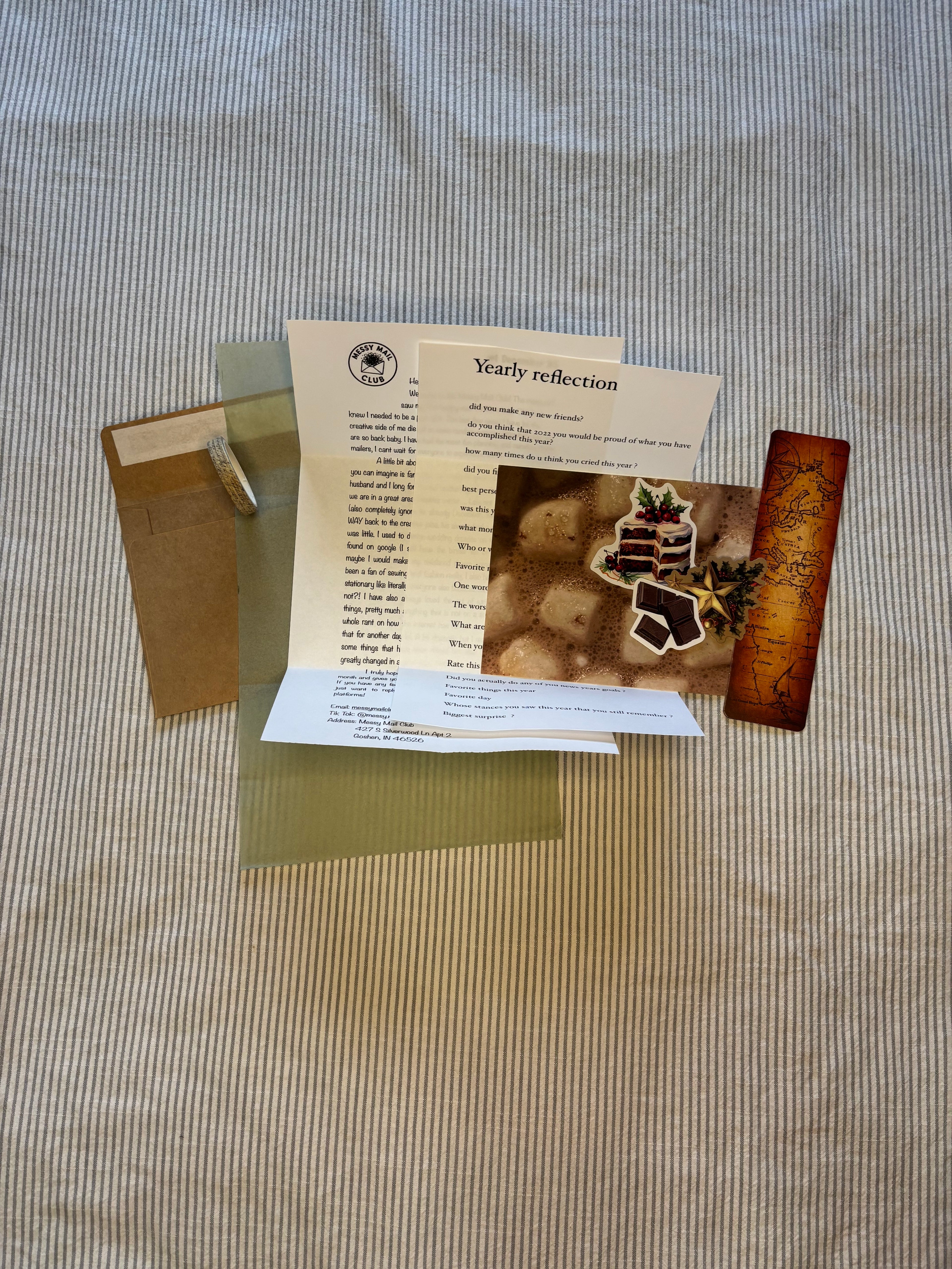 Messy Mail Club - 12 Month Subscription - Medium Mailer