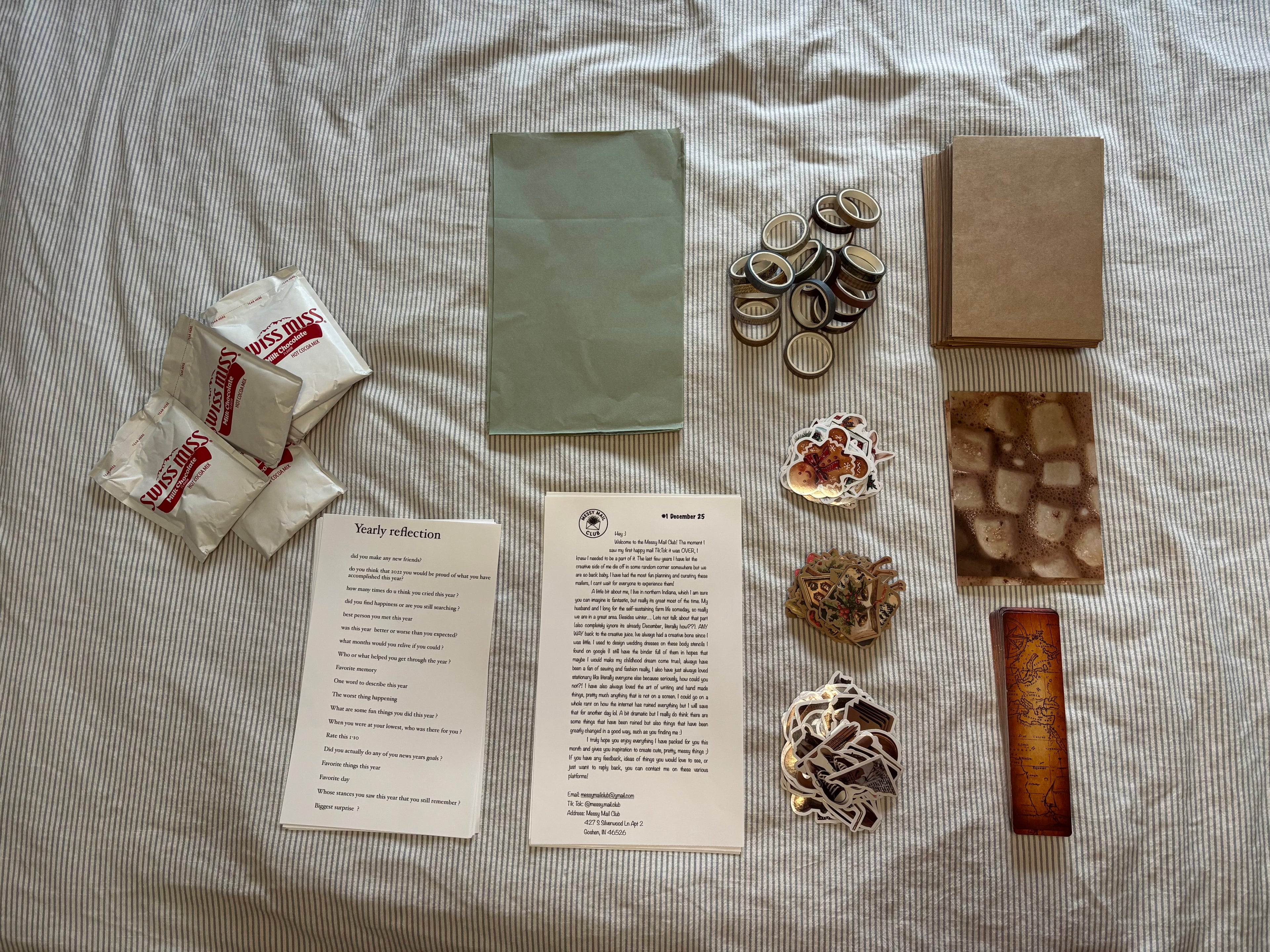 Messy Mail Club - 12 Month Subscription - Premium Mailer