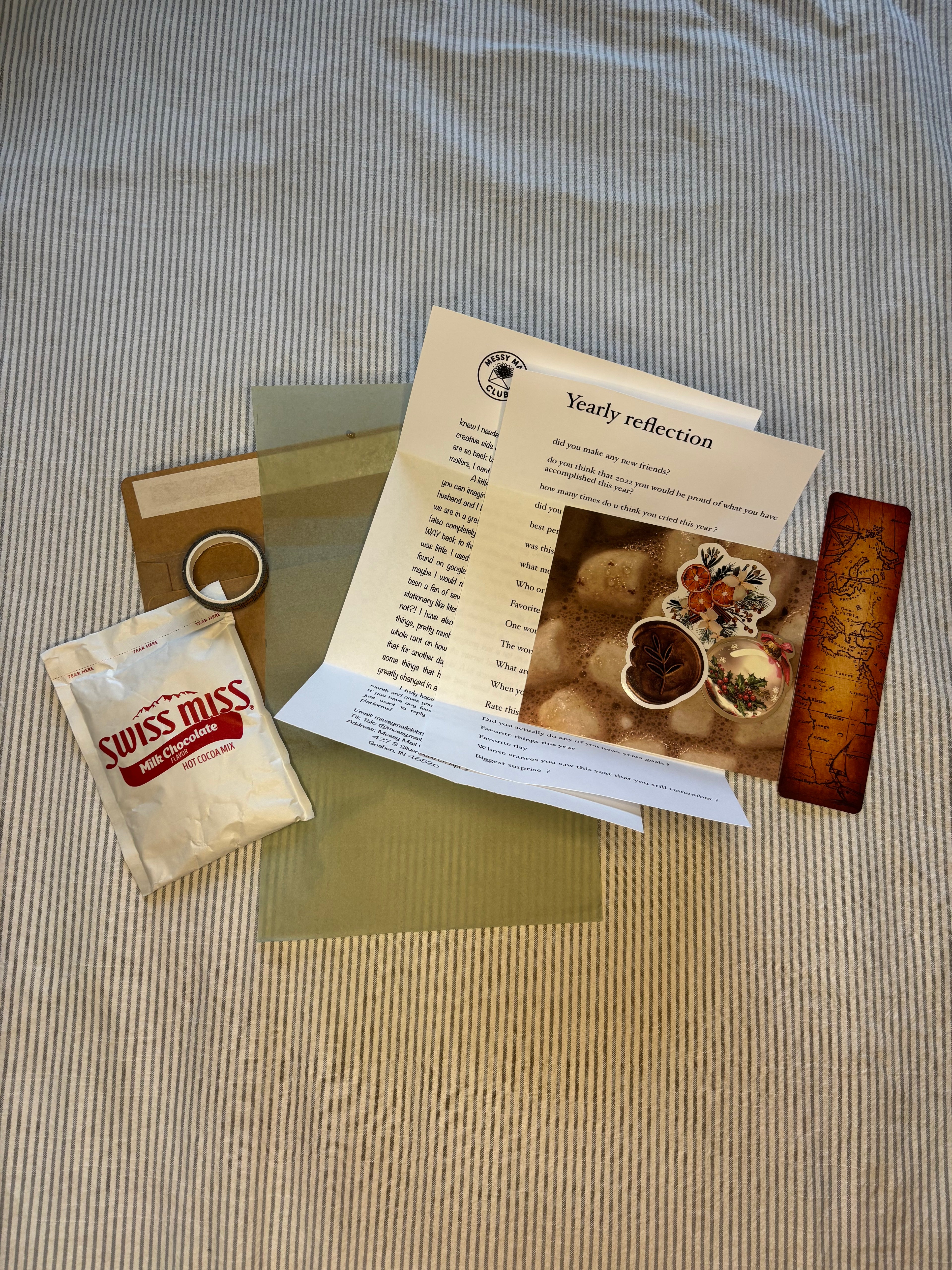 Messy Mail Club - 12 Month Subscription - Premium Mailer